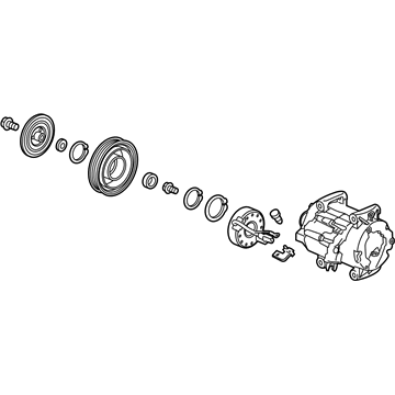 Honda 38810-RLV-A02 Compressor