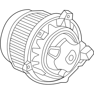 Honda 79315-TG7-A61 Motor Assembly, Rear Fan