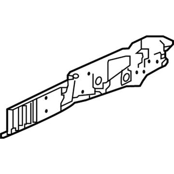 Honda 60812-T5R-A00ZZ Plate, R. FR. Side Back