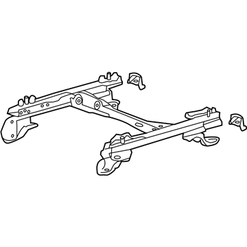 Honda 81205-T2F-A42 Rail Assy. (2Way)