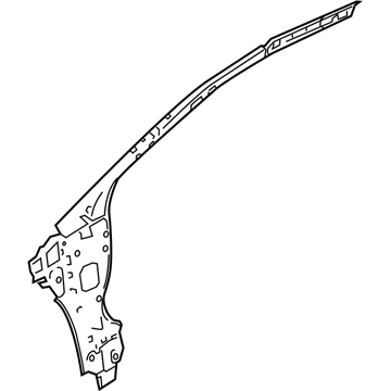 Honda 64115-SZT-G00ZZ Pillar, R. FR. (Inner)