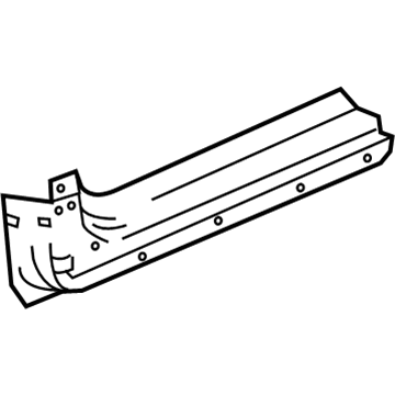 Honda 04631-SZT-G00ZZ Panel, R. Side Sill