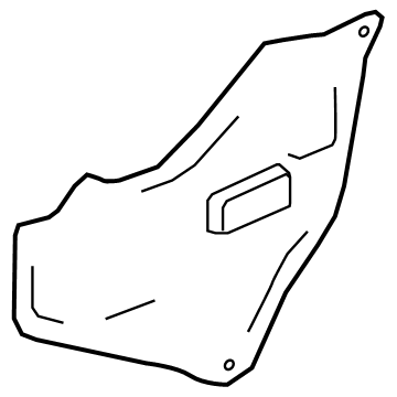 Honda 72321-TEA-T01 Seal, R. FR. Door Hole