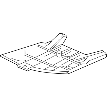 Honda 74560-T2A-P00 Under Cover Assy