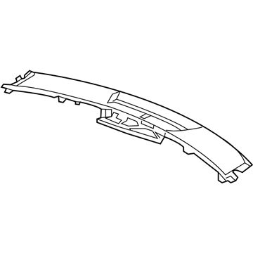 Honda 77104-TRV-A01ZA Garn, FR. *NH900L*