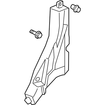 Honda 84191-SJC-A01ZB Garnish Assy., L. RR. Seat Side *NH607L* (TU DARK GRAY)