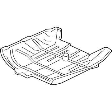 Honda 74510-T2A-P00 Under Cover Assy