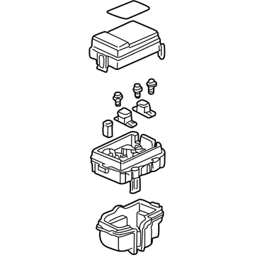 Honda 38230-S2A-A01 Box Assembly, Sub-Fuse