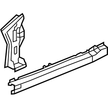 Honda 63620-SVA-305ZZ Reinforcement Set, L. Side Sill