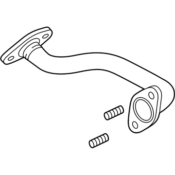 2021 Honda Clarity Plug-In Hybrid EGR Tube - 18717-5R0-010