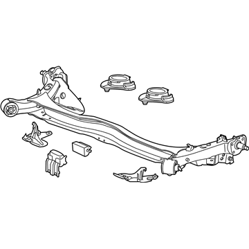 2014 Honda CR-Z Axle Beam - 42100-SZT-A51