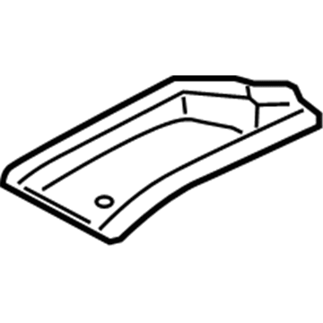 Honda 65567-TK8-A00ZZ Extension B, L. RR. Floor