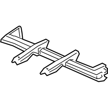 Honda 65129-TK8-A00ZZ Crossmember A, Floor Pan (Lower)