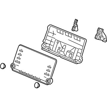 Honda 39710-TVA-A11 Display Assy., Center (8 Inch)