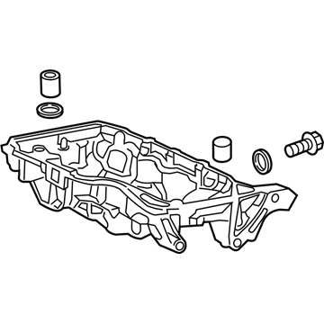 Honda 11200-5BA-A00 Pan Assembly, Oil