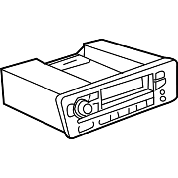 Honda 39100-S01-A30 Tuner Assy., Auto Radio