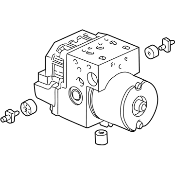 2004 Honda Civic ABS Control Module - 57110-S6E-E50