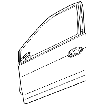 Honda 67050-TM8-A90ZZ Panel, L. FR. Door (DOT)