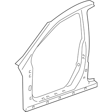 Honda 04635-T1Z-A00ZZ Panel R,FR Outsid