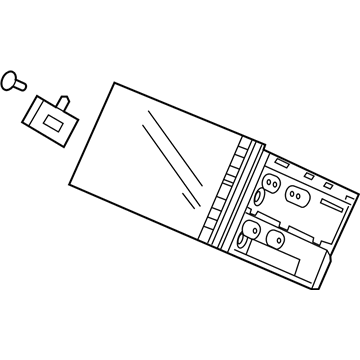 Honda 39101-SZT-A31 Audio Unit, Display (Mitsubishi)