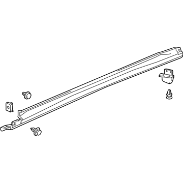 Honda 71800-TG7-A00 Garnish Assy., R. Side Sill