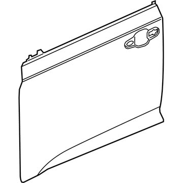 Honda 67151-TVA-305ZZ Skin Set, L. FR. Door