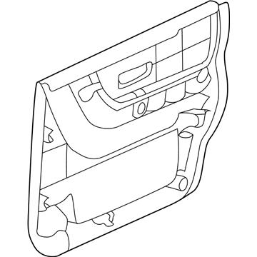 1998 Honda CR-V Door Trim Panel - 83740-S10-000ZA