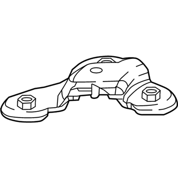 Honda 57116-TLA-A01 Sub-Bracket, Modulator