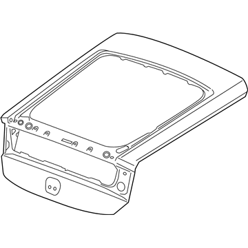 Honda CR-Z Tailgates - 68100-SZT-A90ZZ