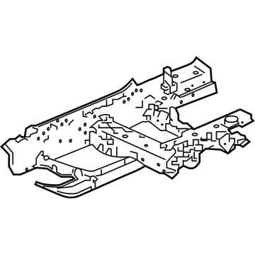 Honda 65110-TWA-315ZZ Frame, R. FR. Floor