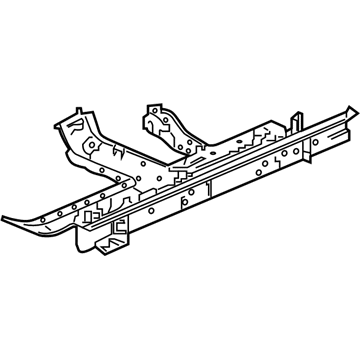 Honda 65160-TVA-305ZZ Frame, L. FR. Floor