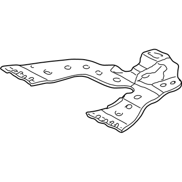 Honda 83331-S0X-A01 Duct, RR. Heater