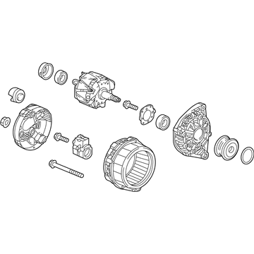 2017 Honda Civic Alternator - 31100-5PA-A01RM