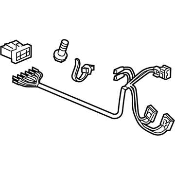 Honda 76206-TM8-A01 Harness Set, R.