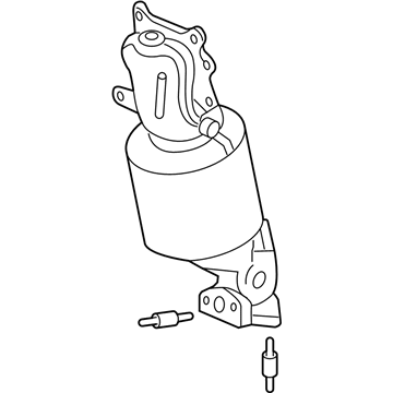 Honda 18180-5G0-A10 Converter Assy., FR. Primary