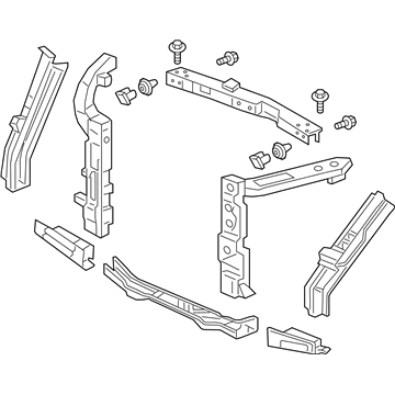 Honda 60400-THR-315ZZ Bulkhead, Front