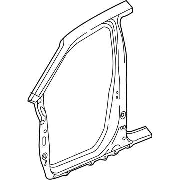 Honda 04645-T6Z-A01ZZ PANEL L, FR. (OUTER)