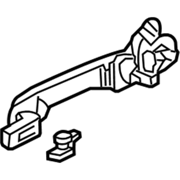 2004 Honda Pilot Door Handle - 72640-S9V-A01ZA