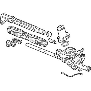 2004 Honda Civic Rack And Pinion - 53606-S5B-A52