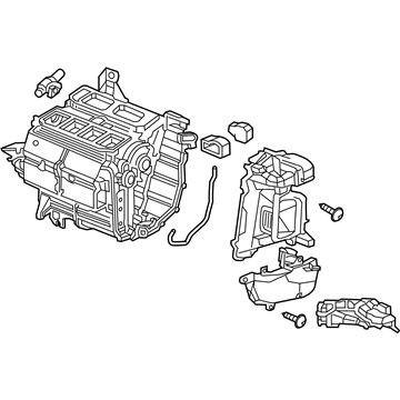 Honda 79106-TT1-A41 Heater Sub-Assy.