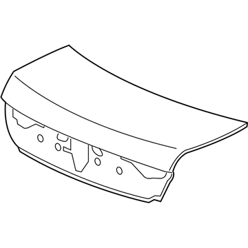 Honda 68500-TA0-A90ZZ Lid, Trunk (DOT)