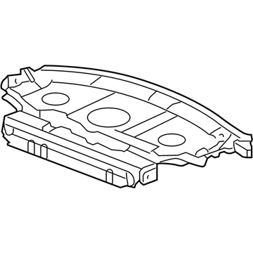 Honda 66500-TE0-A00ZZ Shelf, RR. Parcel