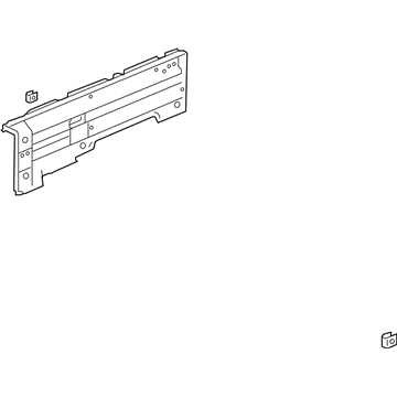 Honda 74770-T6Z-A10 Lining Assy., L. Bed Side