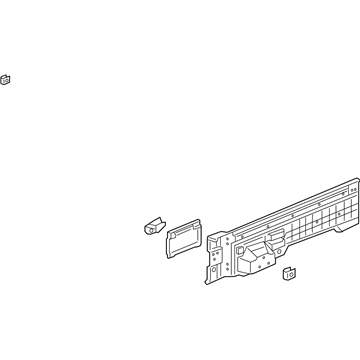 Honda 74720-T6Z-A10 Lining Assy., R. Bed Side