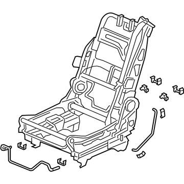 Honda 81702-THR-A02ZB Frame L *NH836L*