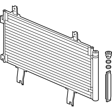 Honda 80100-TVA-A01 Condenser Assy.