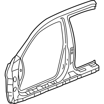 Honda 04635-SDA-306ZZ Panel Set, R. FR. (Outer)