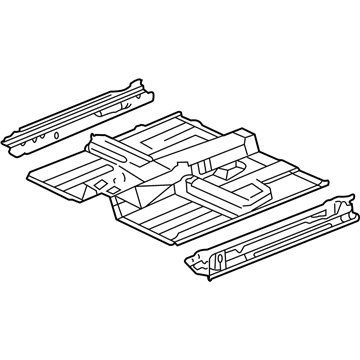 Honda 65100-SDC-A30ZZ Floor, FR.