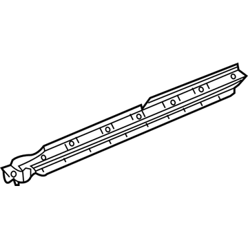 Honda 63620-SDA-A10ZZ Reinforcement, L. Side Sill