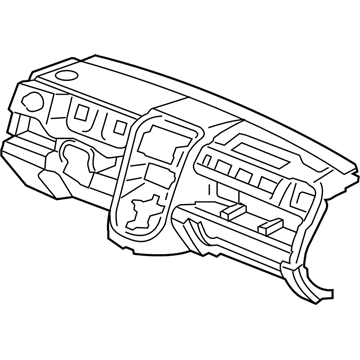 Honda Element Instrument Panel - 77101-SCV-A01ZB